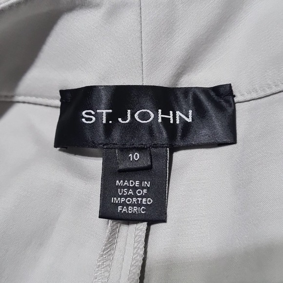 St. John High Waist Trousers Pants Size 10 - Picture 3 of 5